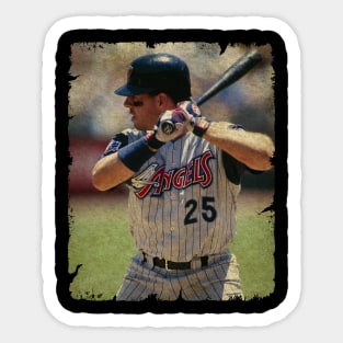 Jim Edmonds in Los Angeles Angels of Anaheim Sticker